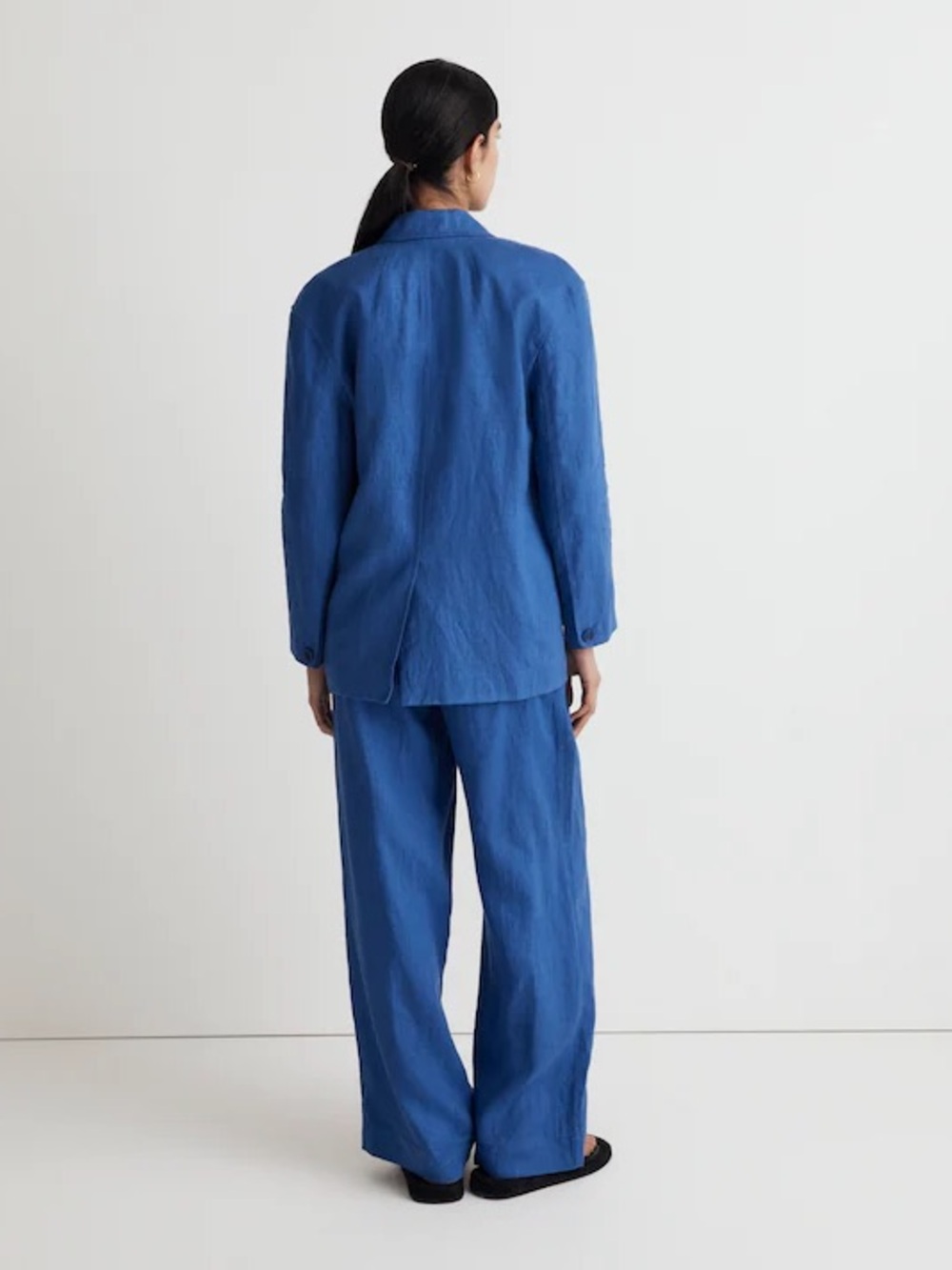 Madewell Linen Blazer - Picture 3 of 5